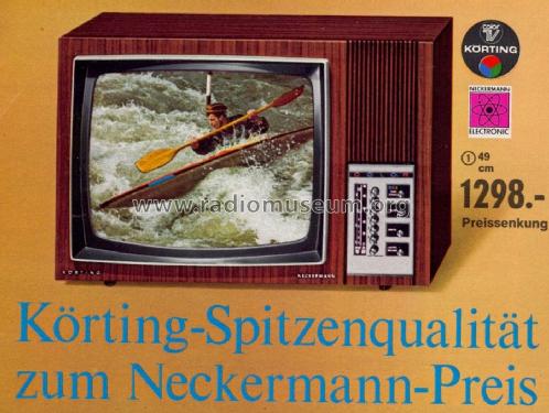 Körting Weltblick-Color-de-Luxe 671/622; Neckermann-Versand (ID = 2141155) Television