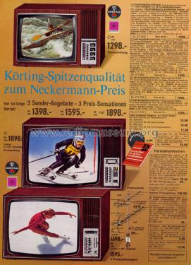 Körting Weltblick-Color-de-Luxe 671/622; Neckermann-Versand (ID = 2141212) Television