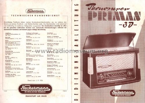 Primas-Phono 112/21; Neckermann-Versand (ID = 2720298) Radio