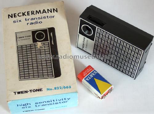 Six Transistor Twen-Tone 822/663; Neckermann-Versand (ID = 344190) Radio