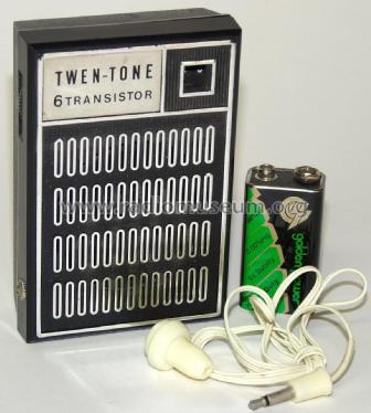 Twen-Tone 6 Transistor 822 F67; Neckermann-Versand (ID = 1885893) Radio