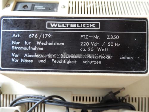 Weltblick Art.Nr. 676/179; Neckermann-Versand (ID = 2290491) Television