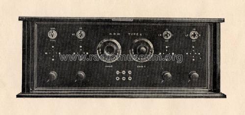 N.R.W. Type IV; Nederlandsche (ID = 1314455) Radio
