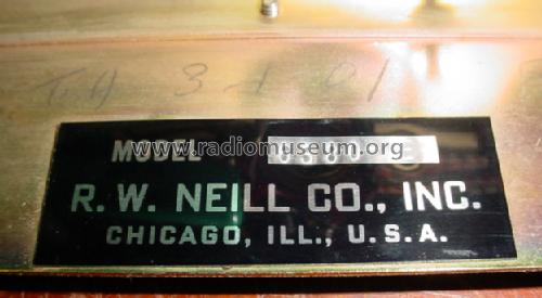 Power amplifier 6380-E; Neill R.W. Co., Inc; (ID = 1349855) Ampl/Mixer
