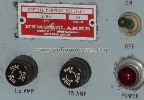 Special Purpose Receiver 1306A; NEMS-Clarke Company, (ID = 2572822) Commercial Re