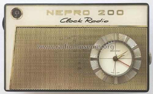 Nepro 200 Clock Radio ; Nepro SA; La Chaux- (ID = 2383259) Radio