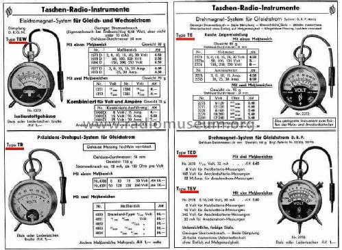 Radio-Voltmeter 1; Neuberger, Josef; (ID = 794053) Equipment