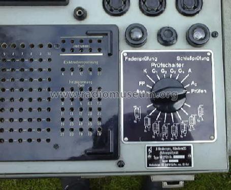 Röhrenprüfgerät RP270/2; Neuberger, Josef; (ID = 214482) Equipment
