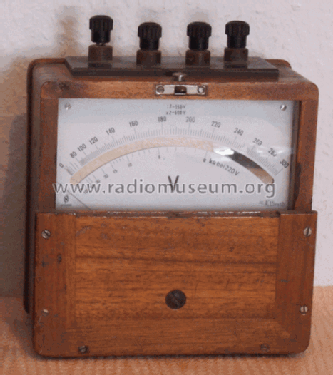 Voltmeter ; Neuberger, Josef; (ID = 194643) Ausrüstung