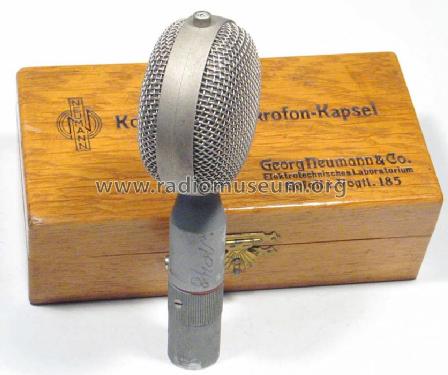 Kondensatormikrofonkapsel M7; Neumann & Co, Georg; (ID = 268743) Mikrofon/TA