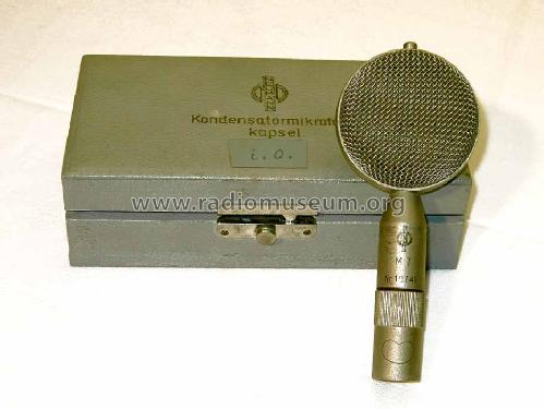 Kondensatormikrofonkapsel M7; Neumann & Co, Georg; (ID = 533887) Mikrofon/TA