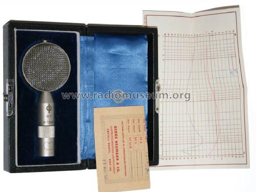 Kondensatormikrofonkapsel M7; Neumann & Co, Georg; (ID = 596970) Microphone/PU