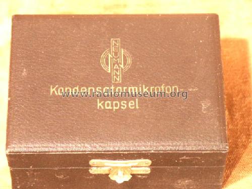 Kondensatormikrofonkapsel M7S; Neumann & Co, Georg; (ID = 301076) Microphone/PU