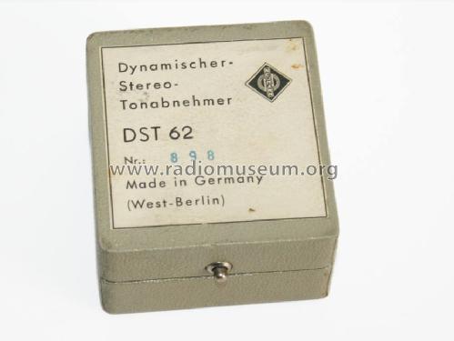 Dynamischer Stereo-Tonabnehmer DST 62; Neumann, Georg, (ID = 609981) Mikrofon/TA