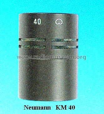 KM40; Neumann, Georg, (ID = 56028) Mikrofon/TA