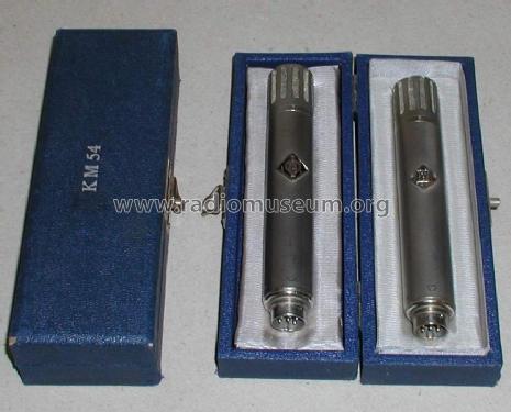 KM54a; Neumann, Georg, (ID = 84470) Microphone/PU