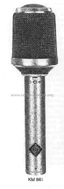 KM86; Neumann, Georg, (ID = 56875) Microphone/PU