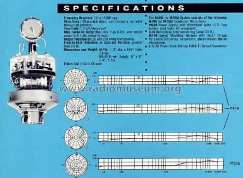 Kondensator-Mikrofon M49b; Neumann, Georg, (ID = 2374677) Microphone/PU