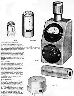 Mikrophon-Prüfgerät M73 ; Neumann, Georg, (ID = 2373667) Equipment