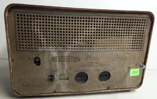 Perle 1603; Neutrofon Poul (ID = 2237158) Radio