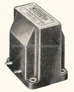Transformatorer 503; Neutrofon Poul (ID = 1454914) Radio part