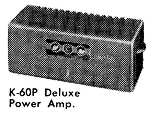 K-60P Deluxe ; Newcomb Audio (ID = 1216893) Ampl/Mixer