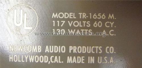 Phonograph TR-1656 M; Newcomb Audio (ID = 1044107) Ton-Bild