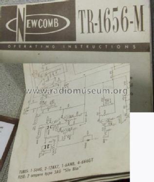 Phonograph TR-1656 M; Newcomb Audio (ID = 1044109) Reg-Riprod