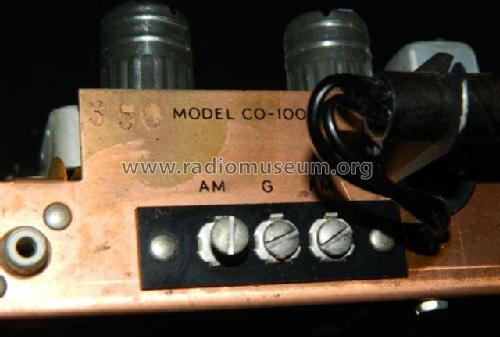 Receiver CO-100; Newcomb Audio (ID = 1993664) Radio