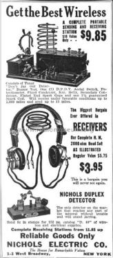 Nichols Duplex Detector ; Nichols Electric (ID = 1985870) Radio part