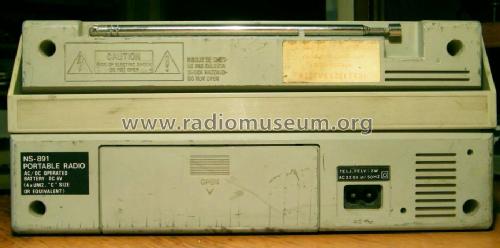 Portable Receiver NS-891; Nicosonic, Hong (ID = 1251464) Radio