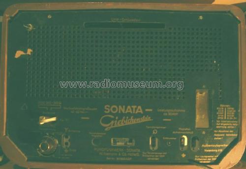 Giebichenstein Sonata ; Niemann & Co., (ID = 7071) Radio