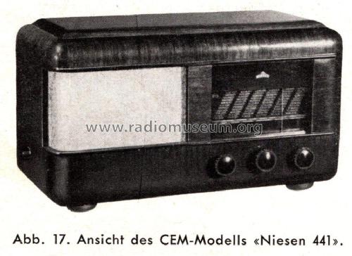 441; Niesen, (ID = 2649374) Radio