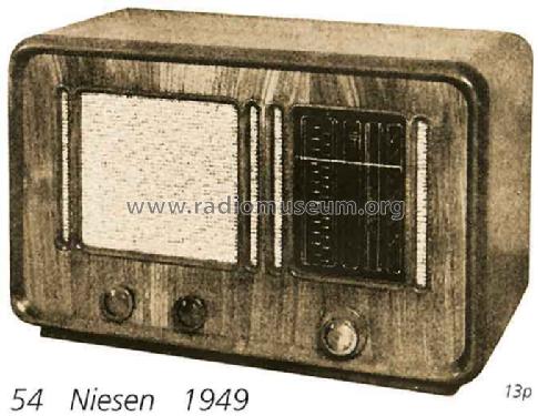 54; Niesen, (ID = 2080) Radio