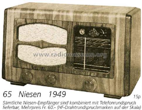 65; Niesen, (ID = 2082) Radio