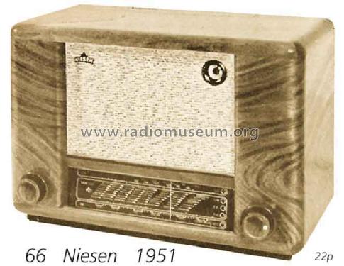 66; Niesen, (ID = 2086) Radio