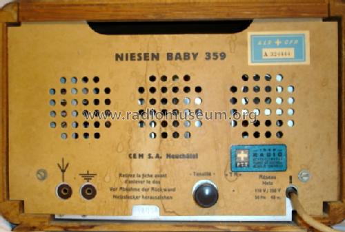 Baby 359; Niesen, (ID = 141835) Radio