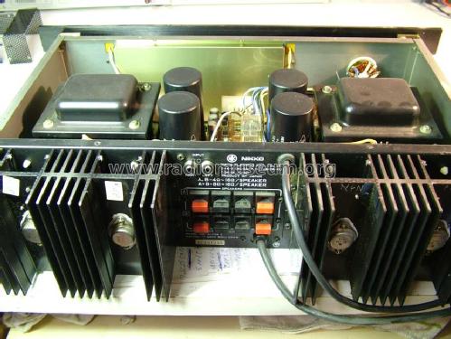 Stereo Power Amplifier Alpha II; Nikko Electric (ID = 629321) Ampl/Mixer