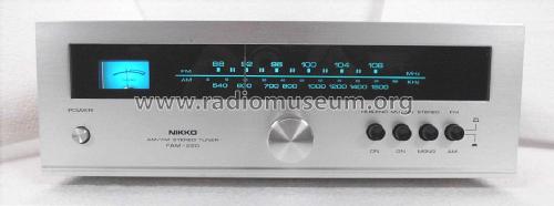 AM/FM Stereo Tuner FAM-220 D; Nikko Electric (ID = 2479817) Radio