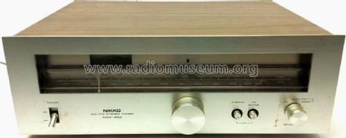 AM/FM Stereo Tuner FAM-450; Nikko Electric (ID = 2720471) Radio