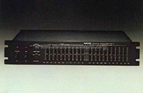 Graphic Equalizer EQ-I; Nikko Electric (ID = 1781720) Ampl/Mixer