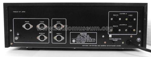 Stereo Amplifier, HiFi Verstärker TRM-650; Nikko Electric (ID = 2411804) Ampl/Mixer