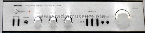 Integrated Stereo Amplifier NA-390II; Nikko Electric (ID = 2510955) Ampl/Mixer