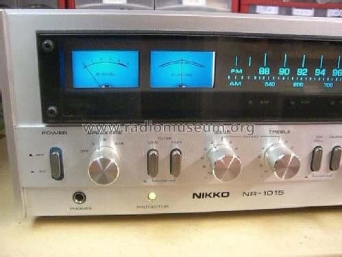 AM/FM Stereo Receiver NR-1015; Nikko Electric (ID = 1653814) Radio