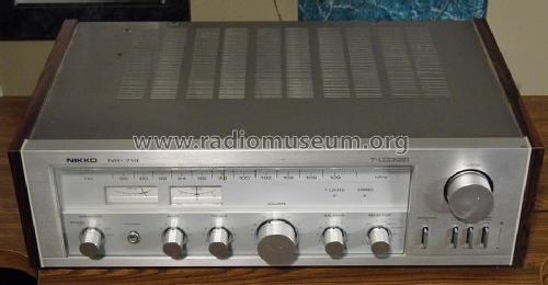 AM/FM Stereo Receiver NR-719; Nikko Electric (ID = 1523311) Radio