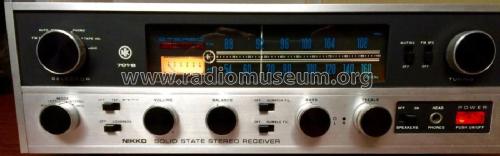 Solid State Stereo Receiver 701-B; Nikko Electric (ID = 1968018) Radio