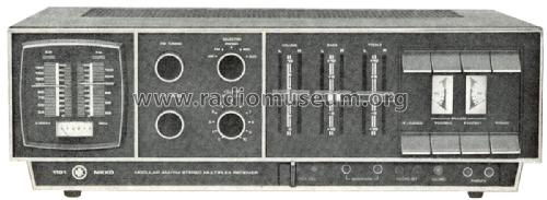 Modular AM / FM Multiplex Stereo Receiver STA-1101D; Nikko Electric (ID = 2395228) Radio