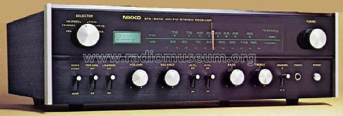 AM / FM Stereo Receiver STA-6010D; Nikko Electric (ID = 674855) Radio