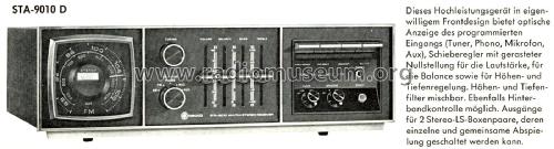 AM / FM Stereo Receiver STA-9010D; Nikko Electric (ID = 2395366) Radio