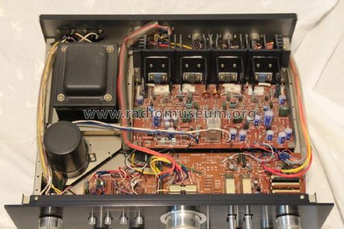 Stereo Amplifier, HiFi Verstärker TRM-750; Nikko Electric (ID = 2030987) Ampl/Mixer